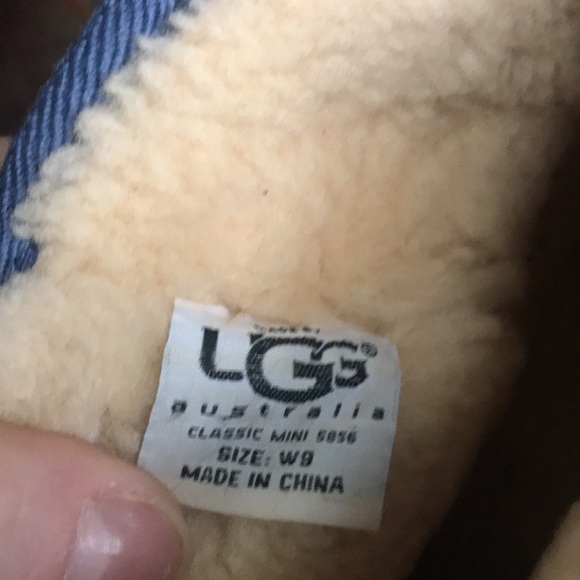 Vintage custom Ugg boots size 9 classic mini. - Picture 8 of 10